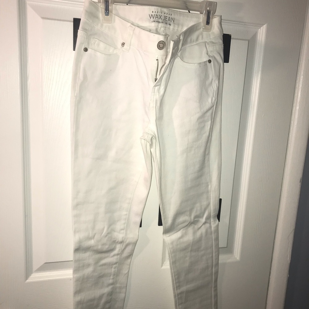 White jeans